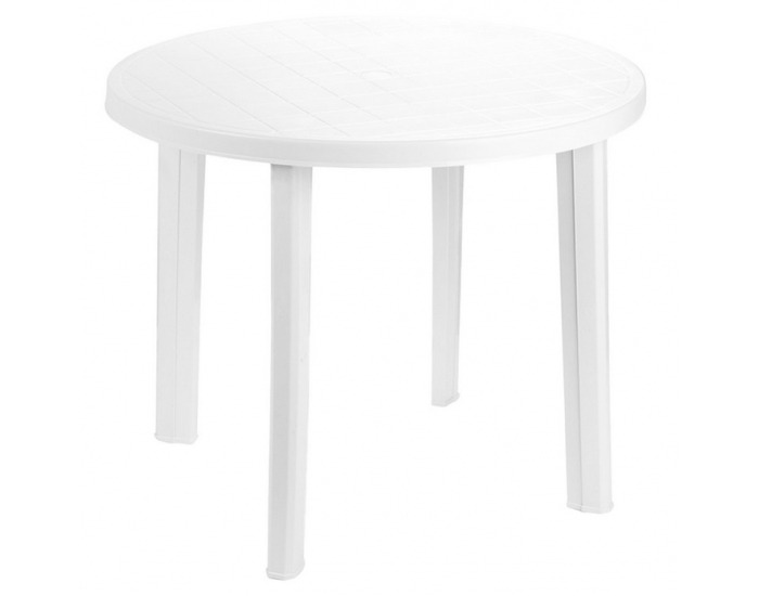 Záhradný stôl Tundo - biela