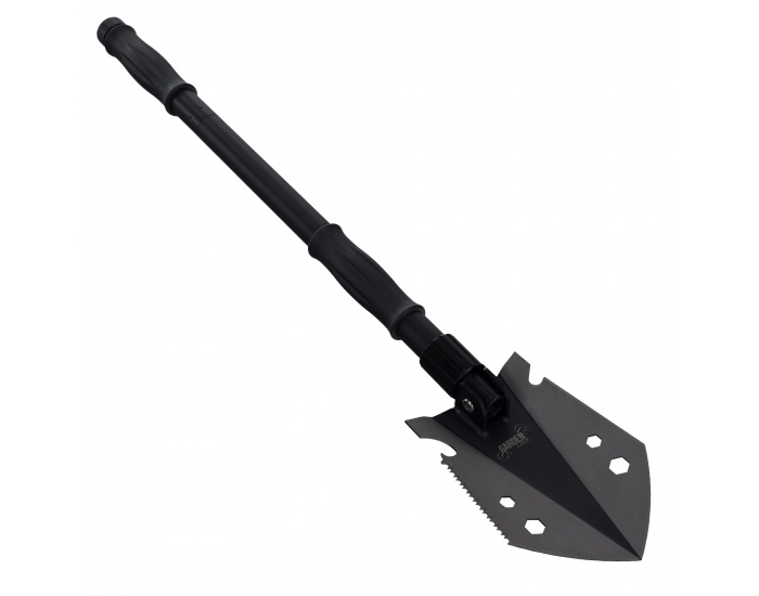 Multifunkčná skladacia lopata 9v1 Turan Typ 1 - čierna