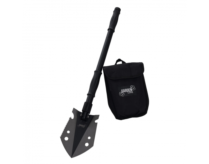 Multifunkčná skladacia lopata 9v1 Turan Typ 1 - čierna