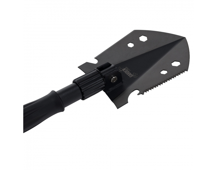 Multifunkčná skladacia lopata 9v1 Turan Typ 1 - čierna