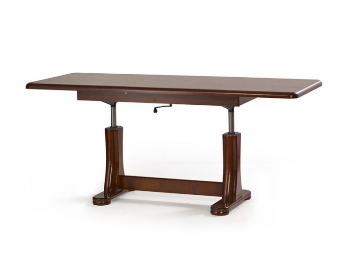 Rozkladací konferenčný stolík Tymon - gaštan