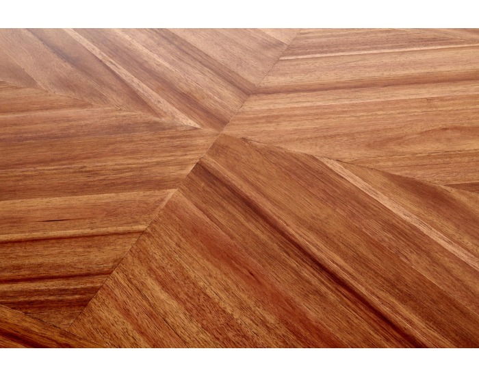 Jedálenský stôl Tyson - orech / čierna