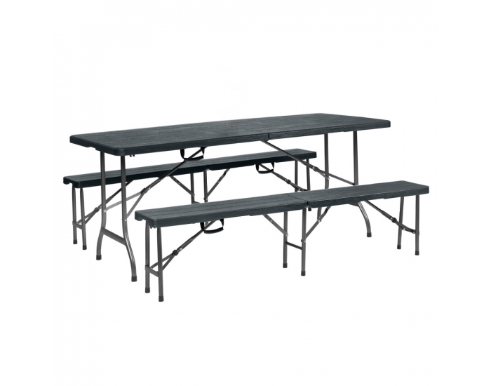 Cateringový skladací set Ulmer 1+2 - čierna