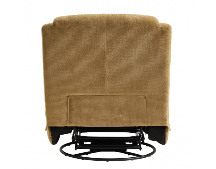 Otočné hojdacie kreslo Umbro - horčicová