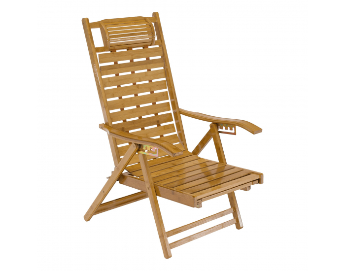 Záhradné lehátko Ursel - prírodná