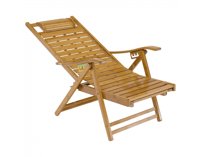 Záhradné lehátko Ursel - prírodná