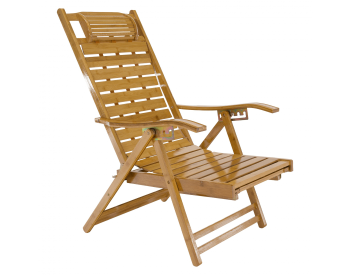 Záhradné lehátko Ursel - prírodná