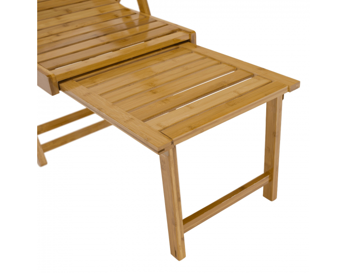 Záhradné lehátko Ursel - prírodná