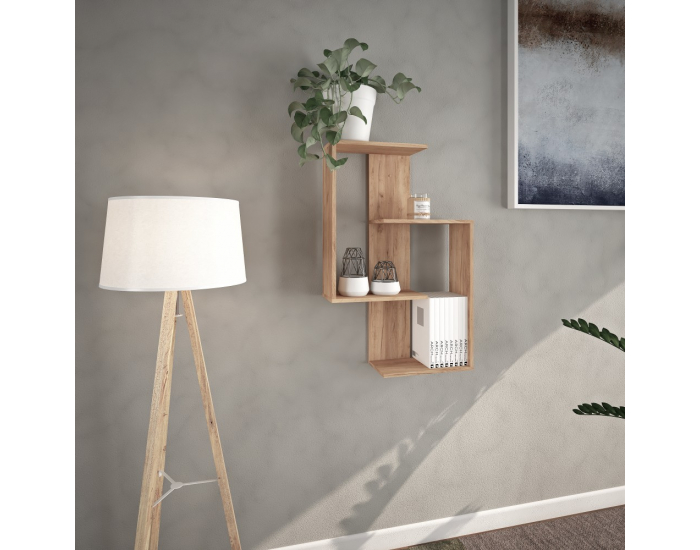 Polica Valpa - dub craft zlatý