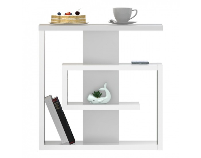 Príručný stolík Vandia - biela