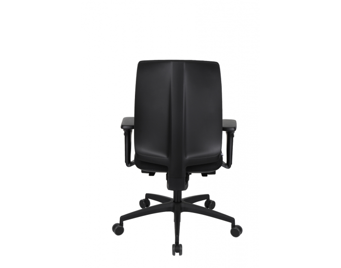 Kancelárska stolička s podrúčkami Velito BT - čierna