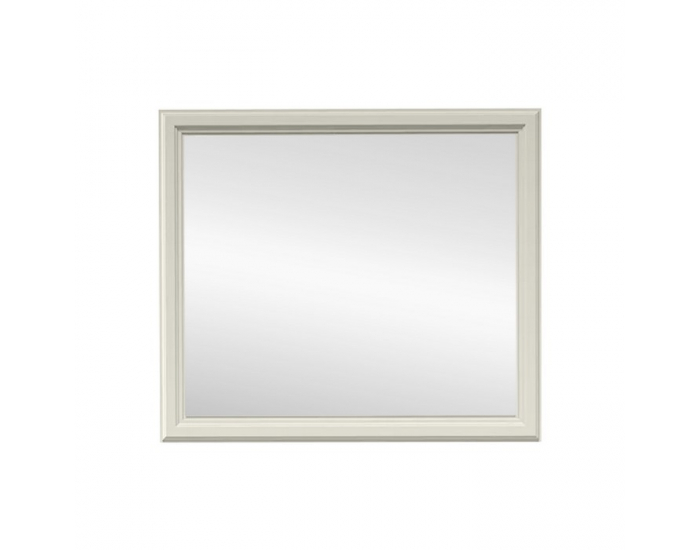 Zrkadlo na stenu Vendy W-21 - kasmír krémová / dub