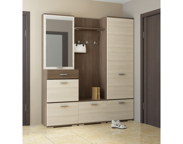 Predsieň Veneta - tmavý popol shimo / svetlý popol shimo