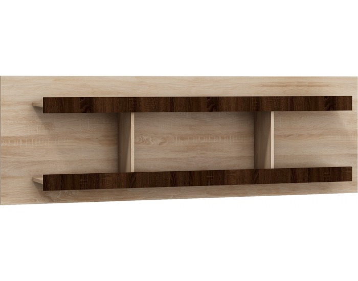 Polica Verin VRN-03 - sonoma svetlá / sonoma tmavá