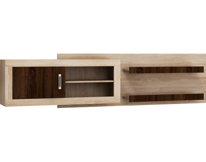 Polica Verin VRN-07 L/P - sonoma svetlá / sonoma tmavá