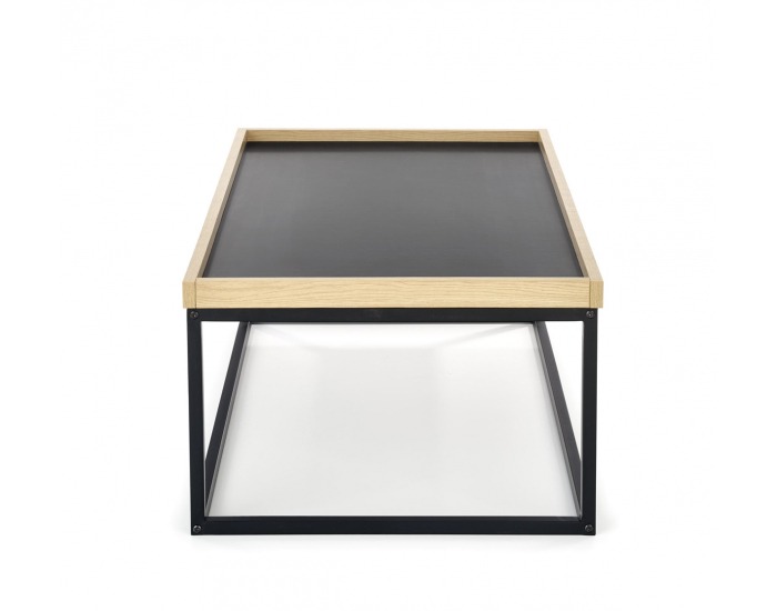 Konferenčný stolík Vespa - prírodná / čierna