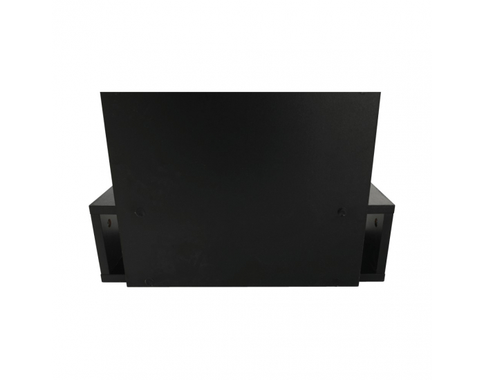 Regál Vevey - biela / čierna