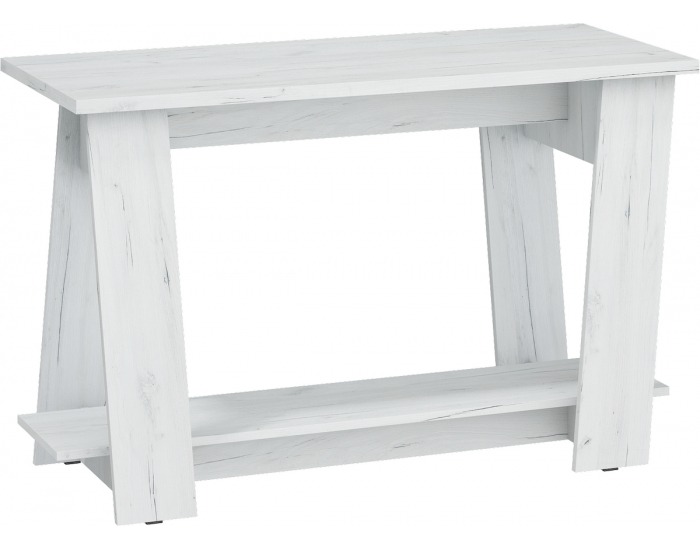 PC stôl Via VIA-01 - craft biely