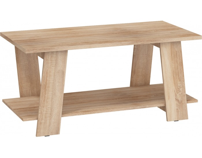 Konferenčný stolík Via VIA-02 - sonoma svetlá