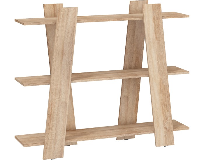 Regál Via VIA-03 - sonoma svetlá