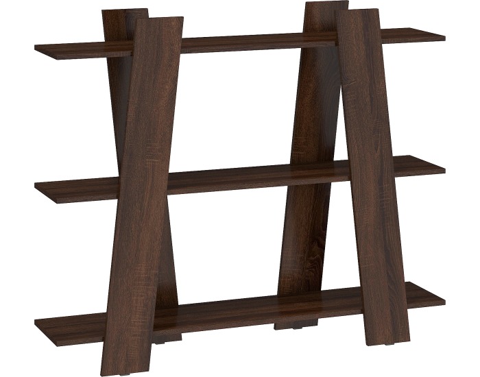 Regál Via VIA-03 - sonoma tmavá