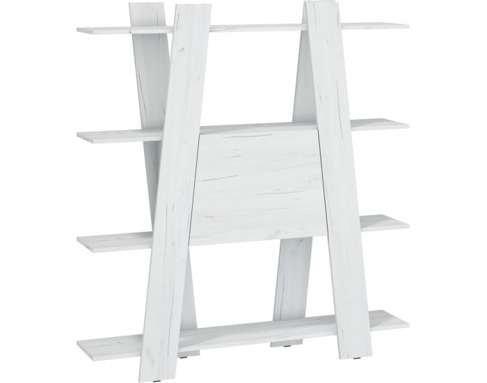 Regál Via VIA-06 - craft biely