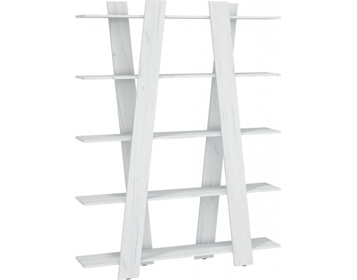 Regál Via VIA-07 - craft biely