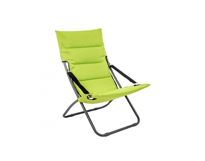 Plážové lehátko Vicare - limetková