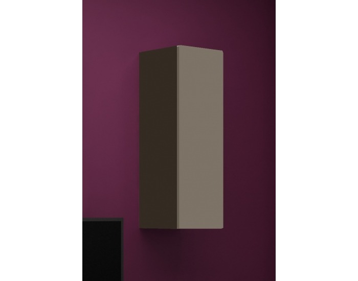 Skrinka na stenu Vigo 90 - latte / latte lesk