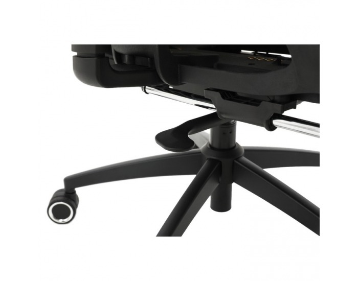 Kancelárske kreslo Vilmer - tmavosivá / čierna