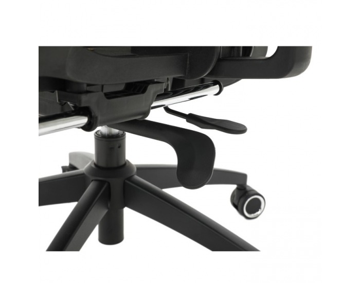 Kancelárske kreslo Vilmer - tmavosivá / čierna