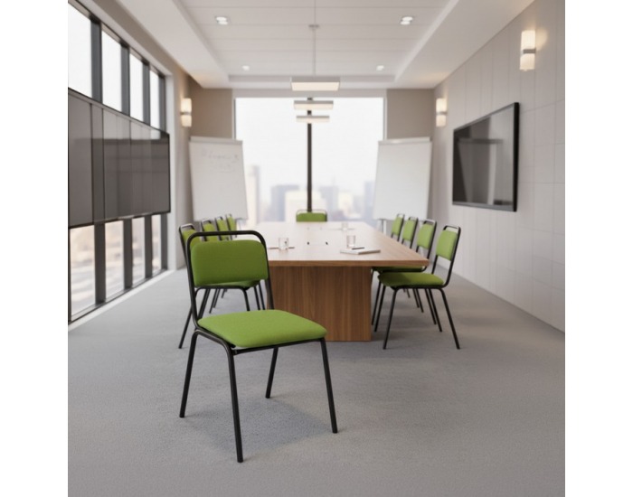 Konferenčná stolička Visitor - zelená