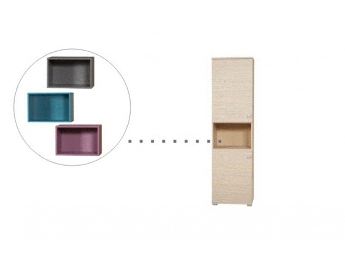 Policová skriňa Blog SFK.W2D - dub ferrara