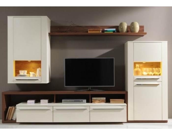 Obývacia stena Carry - vanilka / nocce sorrento