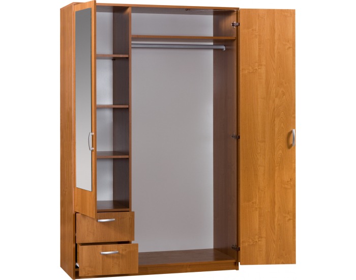 Šatníková skriňa Wenecja 1 2D L/P - jelša