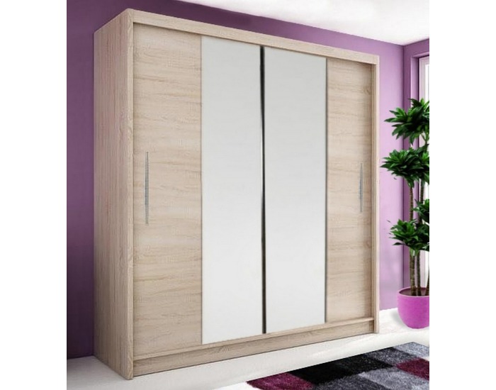 Šatníková skriňa Boca I - dub sonoma