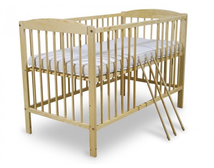 Detská postieľka Jaś 1 - borovica