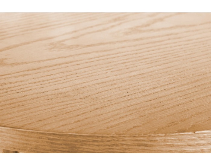 Okrúhly konferenčný stolík Woody - prírodná