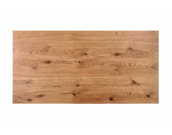 Konferenčný stolík Xavier - dub svetlý / čierna