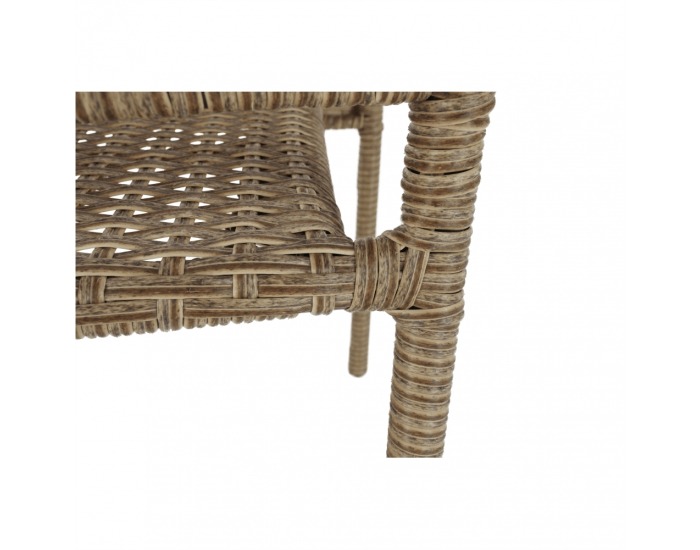 Záhradná stolička Binga - hnedá