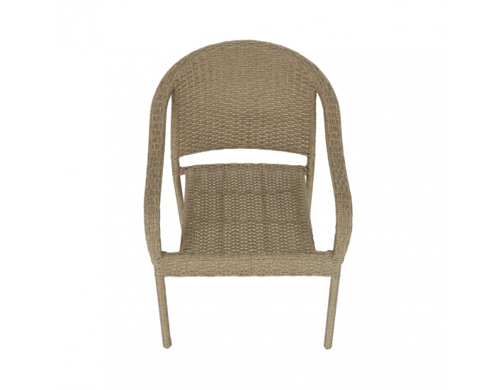 Záhradná stolička Binga - hnedá