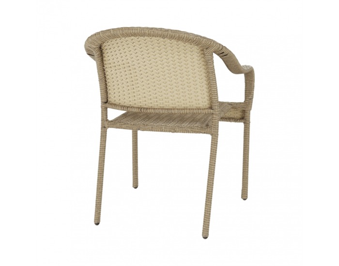 Záhradná stolička Binga - hnedá