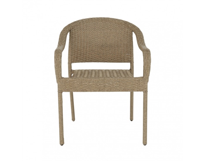 Záhradná stolička Binga - hnedá