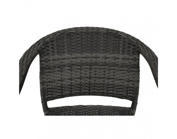 Záhradná stolička Binga - sivá