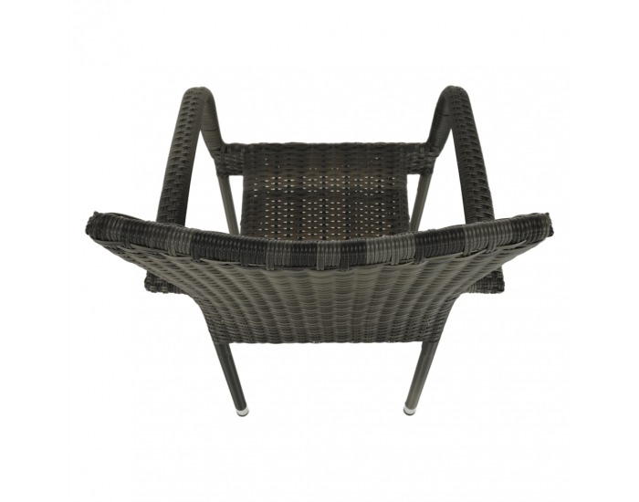 Záhradná stolička Vipana - sivá