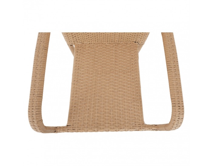 Záhradná stolička Vipana - svetlohnedá