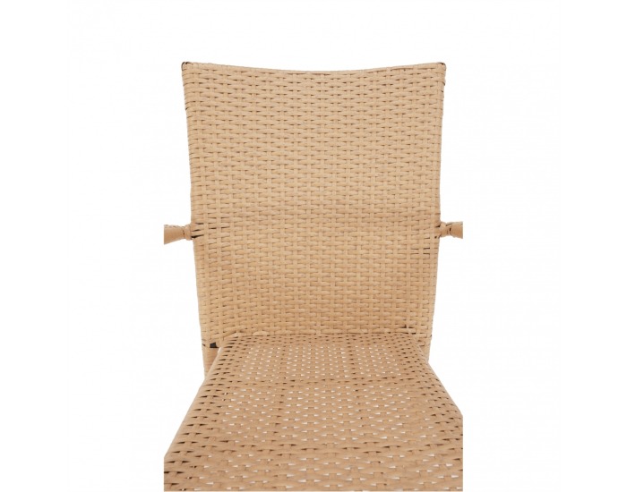 Záhradná stolička Vipana - svetlohnedá