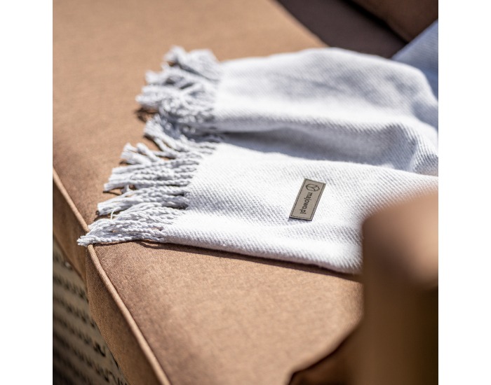 Záhradný nábytok z umelého ratanu Godon - tmavohnedá / hnedá