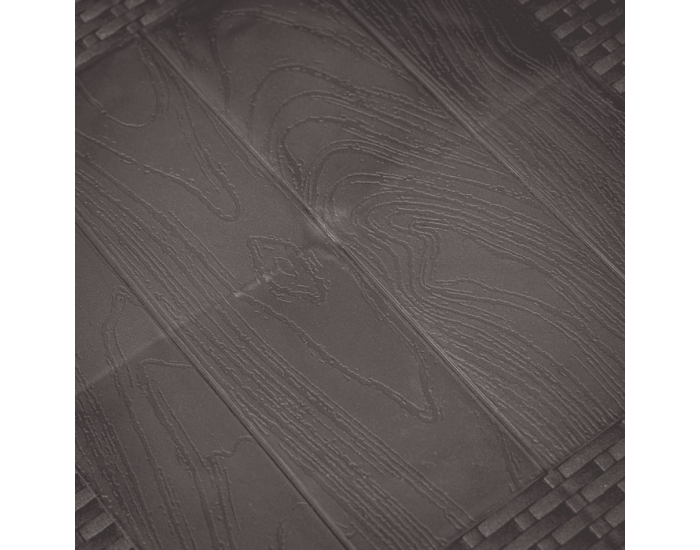 Záhradný stohovateľný stolík Zama - hnedá