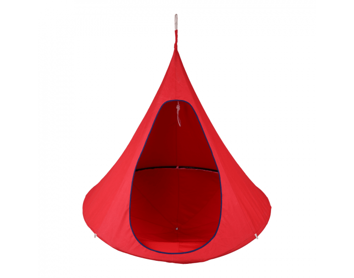 Závesné hojdacie kreslo Klorin - červená